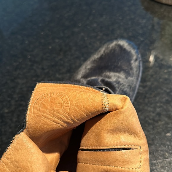 Black pony fur with buckle and inside 1/2 zip boots! - Picture 5 of 6